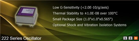 高品質恒溫振蕩器在許多方面能和銣振蕩器相媲美