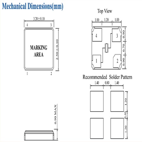 E3FB石英諧振器,6G小型設(shè)備晶振,鴻星臺(tái)灣晶體,E3FB26E004203E