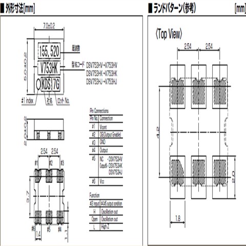 KDS晶振,貼片晶振,DSV753HV晶振