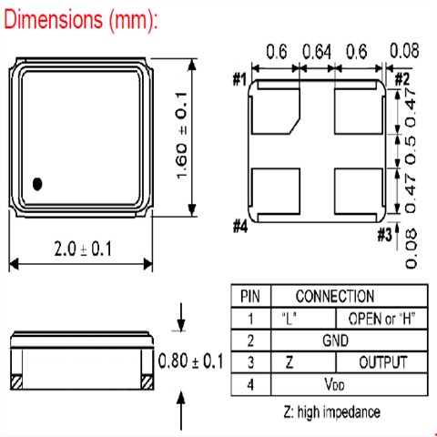 Geyer晶振,SPXO晶振,KXO-V94振蕩子