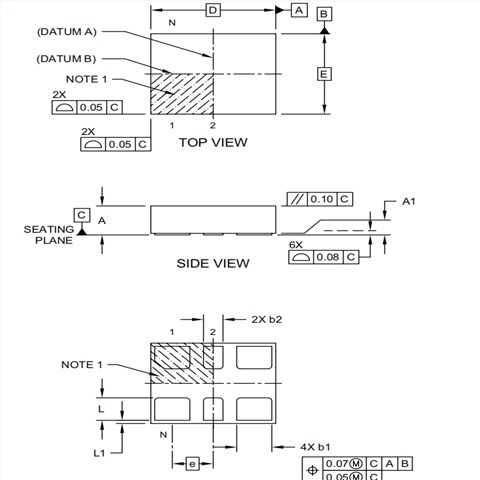 DSC1123CE1-125.0000,Microchip差分振蕩器,6G藍牙模塊晶振