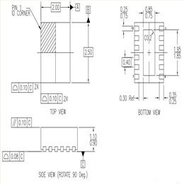 瑞薩HCSL輸出石英晶振,XFN236156.250000I,通信設(shè)備晶振