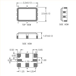 羅拉LORA模塊晶振,XPL316156.000000I,Renesas通訊設備晶振