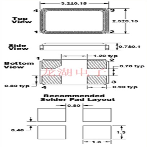FC3BACBDI16.0-T3,石英貼片,fox小型晶振,環(huán)保晶振