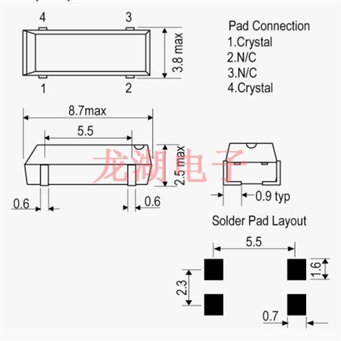 LFXTAL016178,IQD晶振廠家,無源晶體諧振器,高溫晶振
