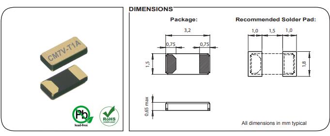 CM7V-T1A晶振為什么適合胎壓監測TPMS應用看完你就知道了