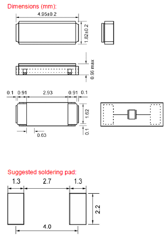 KX&ndash;327XS晶振,5018封裝音叉晶體,32.768K無源石英晶振