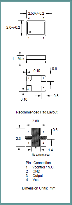 溫補(bǔ)晶振,有源晶振,I583晶振