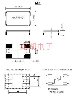 美國ITTI晶振,L54無源晶體諧振器,L5415-24.000-8晶振