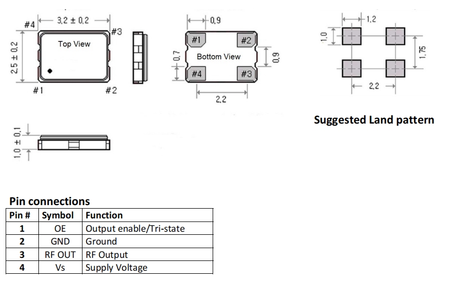 AXE3225WT,AXE3225WT‐50‐4G-75.000MHz,AXTAL物聯(lián)網(wǎng)晶振,3225mm AXE3225WT,AXE3225WT‐50‐4G-75.000MHz,AXTAL物聯(lián)網(wǎng)晶振,3225mm