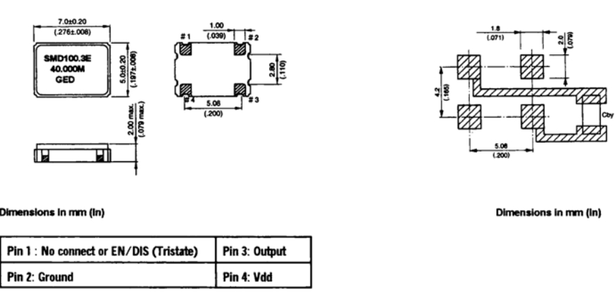 7050mm,GED有源振蕩器,SMD100.3C(E/D)-52.000MHz,SMD100系列,52MHZ 7050mm,GED有源振蕩器,SMD100.3C(E/D)-52.000MHz,SMD100系列,52MHZ